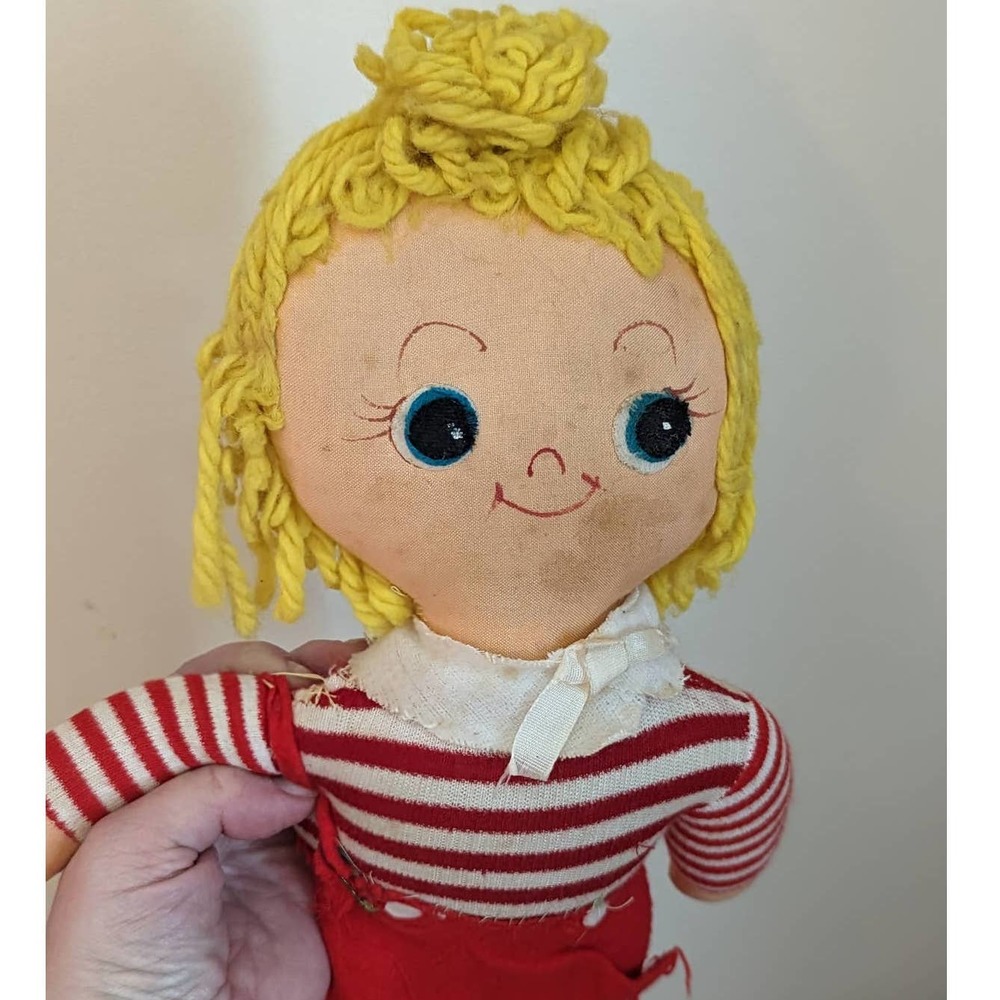 Vintage Rag Doll-Homemade